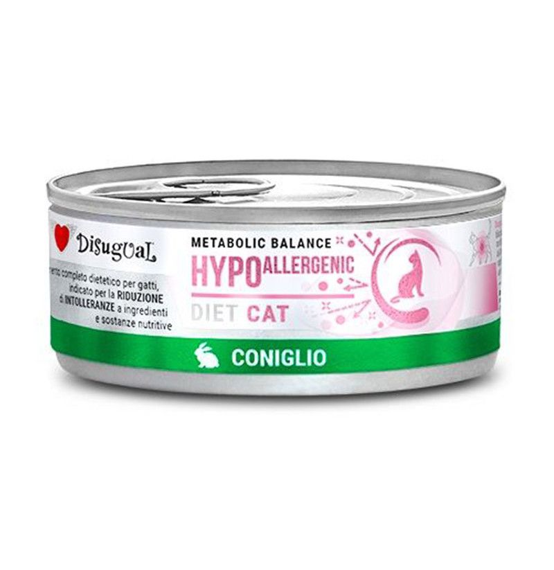 DISUGUAL DIET CAT HYPOALLERG RABBIT 85GR