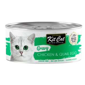 Kit Cat | Gravy Pollo con huevo de codorniz (70g)
