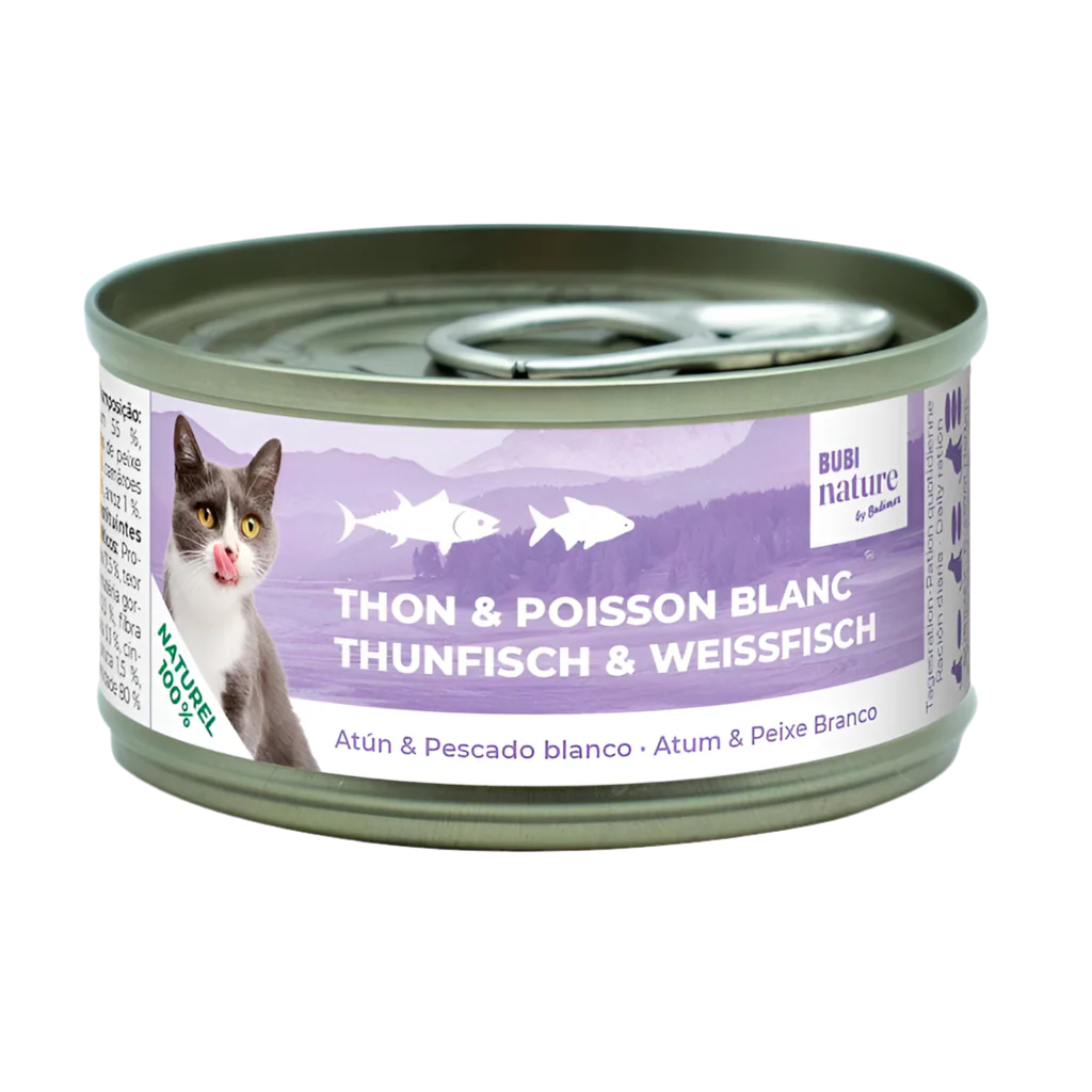 Bubi Nature | Atún con pescado blanco (70g)