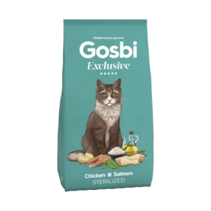 Pienso de Pollo y Salmón para Gatos Esterilizados - Gosbi (DISPONIBLE EN TIENDA FÍSICA)
