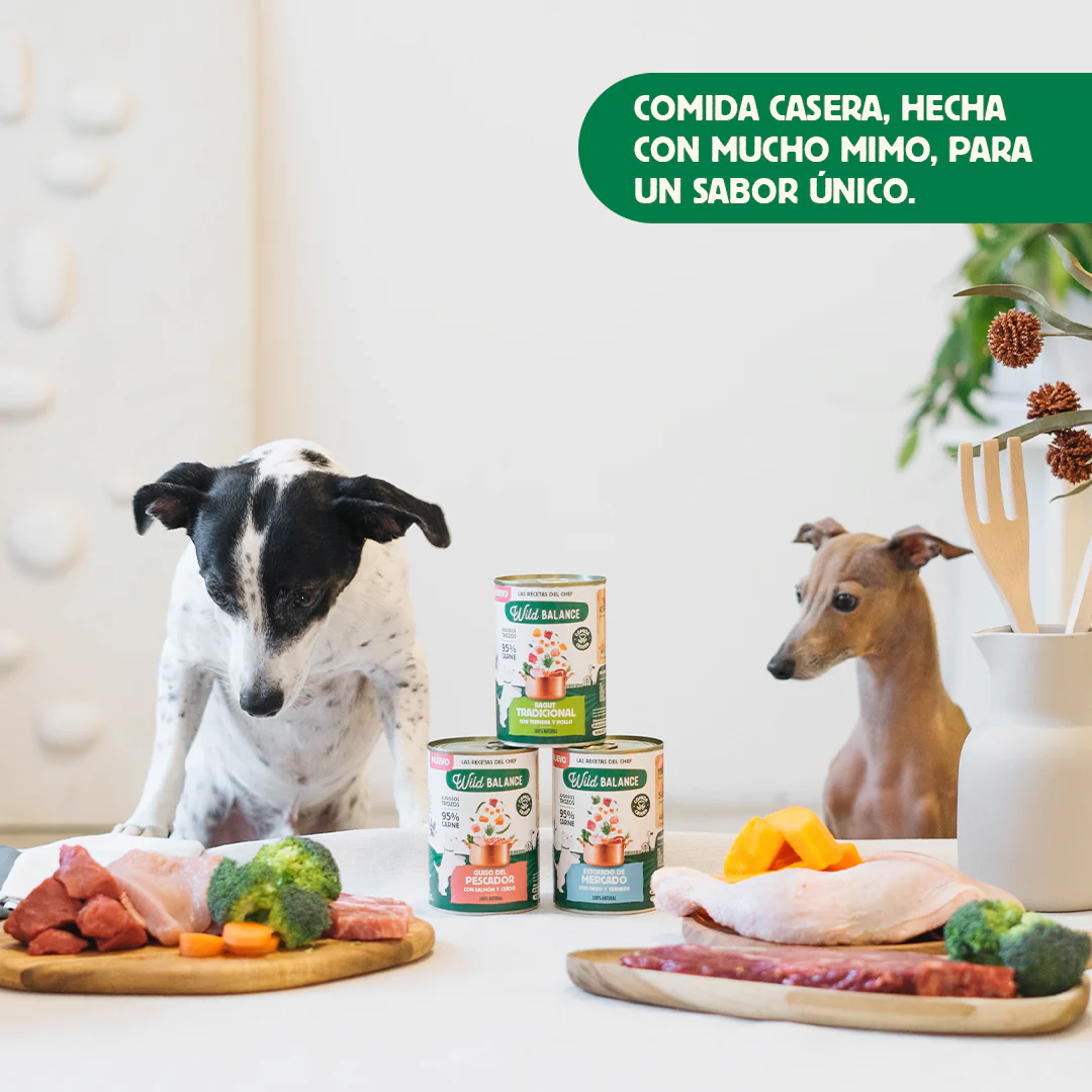 Guiso del Pescador con Pavo y Ternera para perros – Wild Balance - Imagen 5