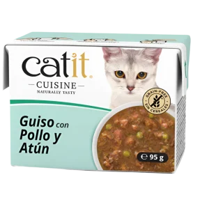 Catit | Cuisine Guiso de pollo con atún (95g)