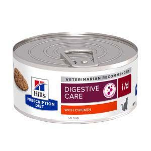 HILLS PRESCRIPTION DIET I/D GATO ADULTO CON POLLO LATAS DE 156g