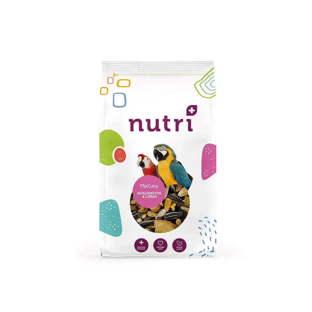 Mixtura para Loros y Guacamayos – Nutriplus