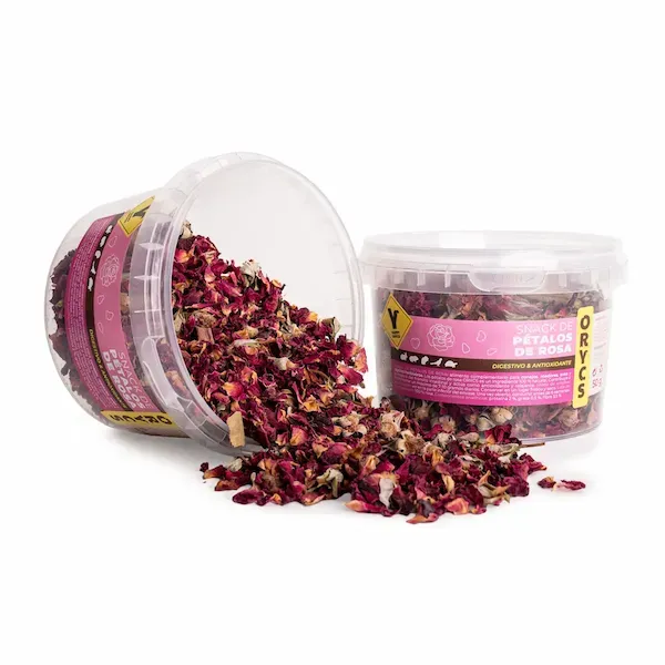 MINIORYCS SNACKS PETALOS DE ROSA 45gr