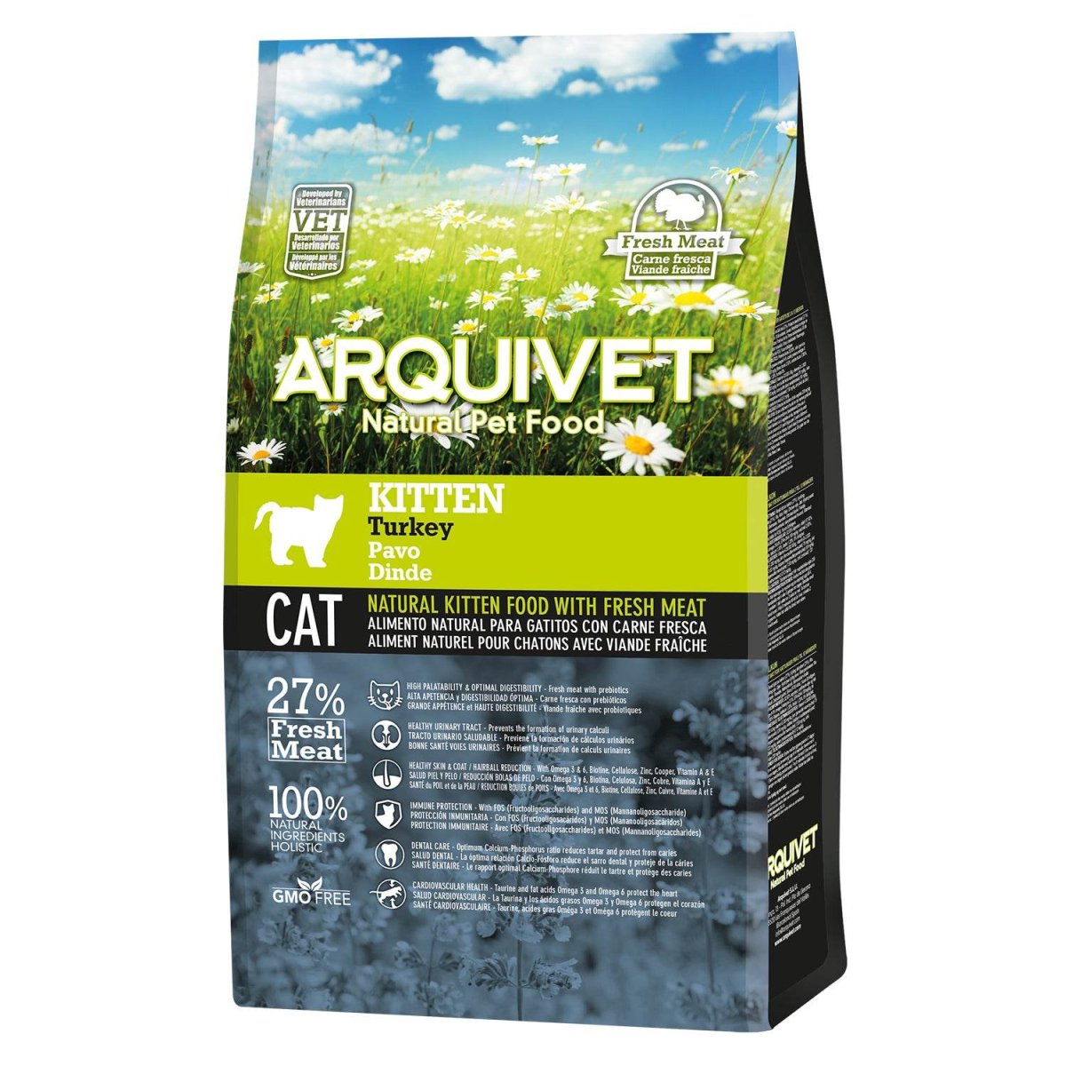 Alimento Super Premium de Pavo para Gatitos – Arquivet