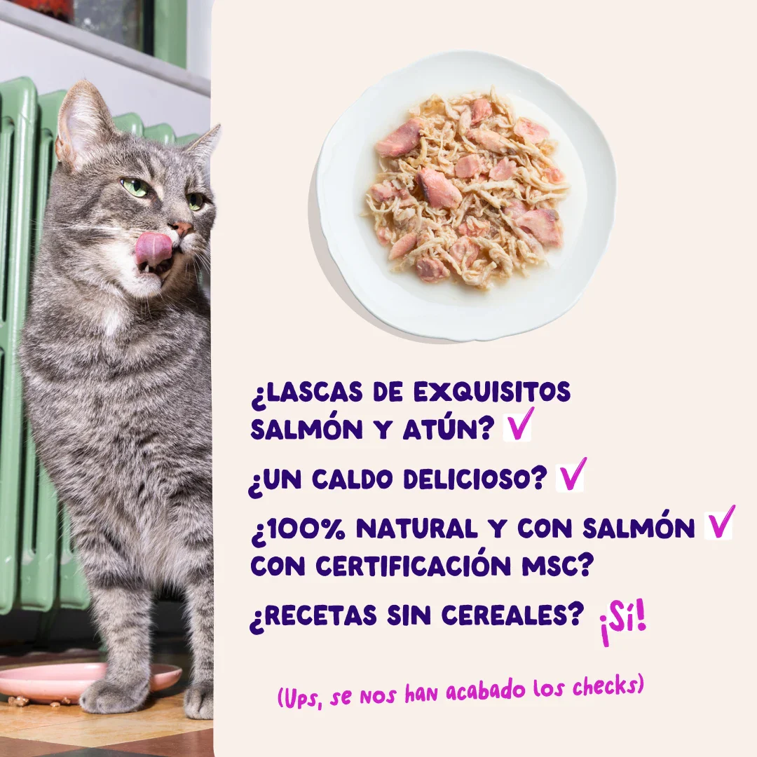 Edgard & Cooper | Filetes - Salmón y Atún para gatos (70g) - Imagen 6