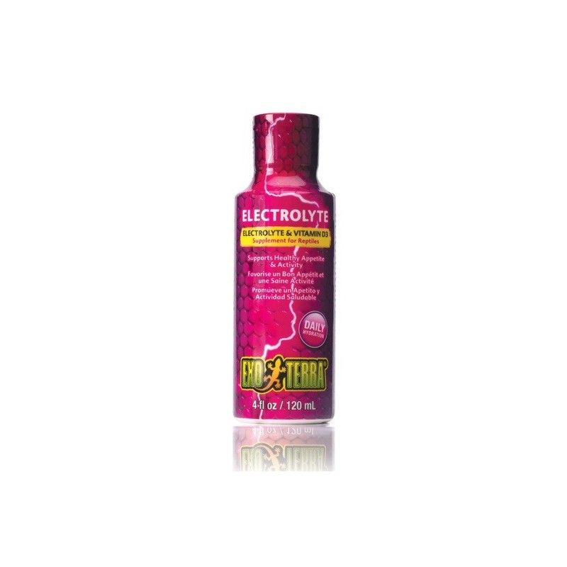 EXO TERRA ELECTROLYTE-VITAMINA D3 120ML PT1993