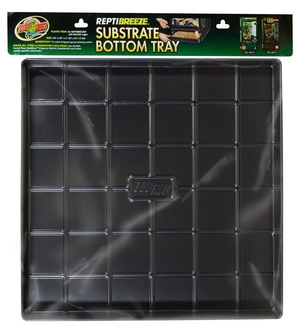 Zoomed Cubeta ReptiBreeze Substrate Bottom Tray 46 x 46 x 5cm